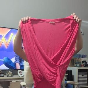 Vibrant Pink Sleeveless Top